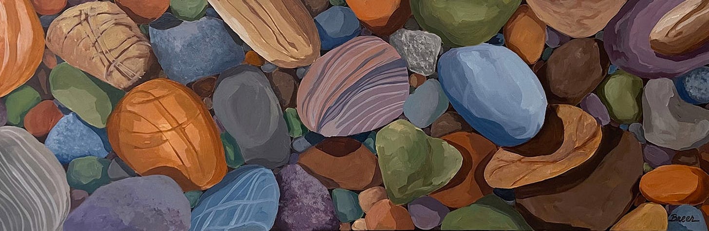 On The Shore by Catherine Breer