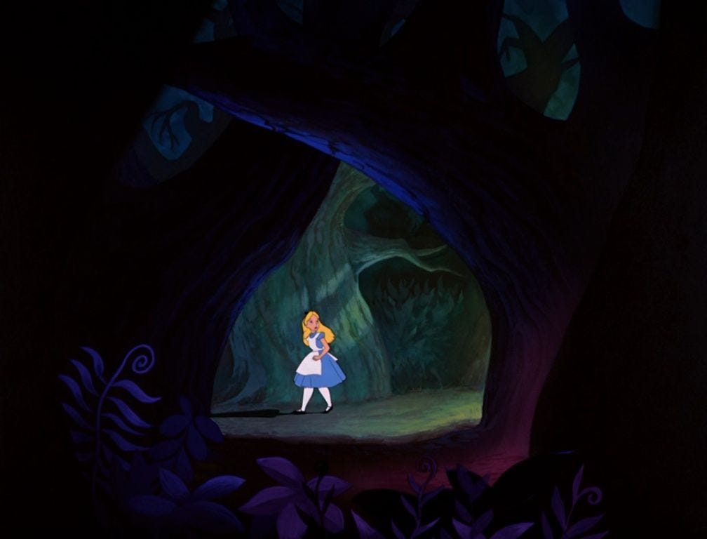 One Perfect Shot on X: "ALICE IN WONDERLAND (1951) Directed by Clyde  Geronimi, Wilfred Jackson, and Hamilton Luske See IMDB for artist info  Explore more shots in our database: https://t.co/Vgw9vZLjuF" / X