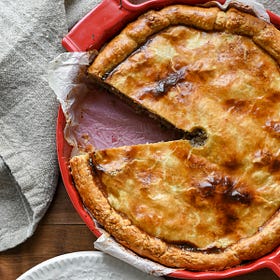 Tourtière (French Canadian Meat Pie)