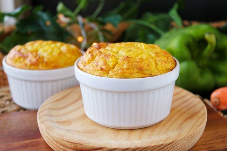 Soufflé de verduras