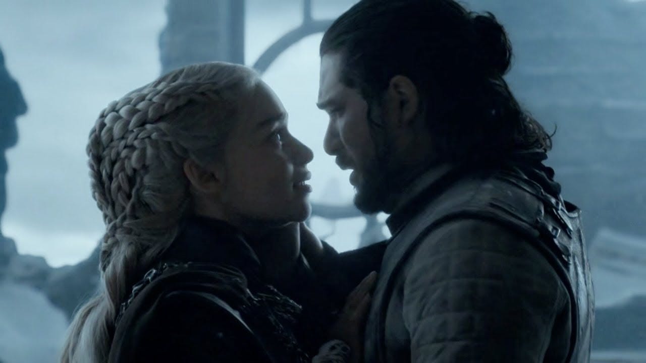 Daenerys Targaryen's Death Scene | Jon kills Daenerys | GAME OF THRONES  8x06 [HD]