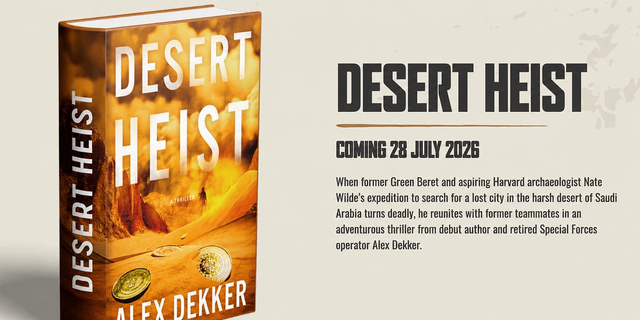 Into the Sands: A Review of Desert Heist by Alex Dekker