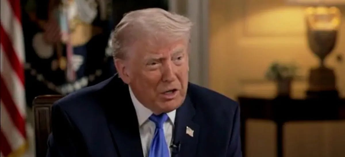 "You’re a Disgrace": Trump Snaps at ’60 Minutes’ Interviewer After She Reads From Would-Be-Assassin’s Manifesto