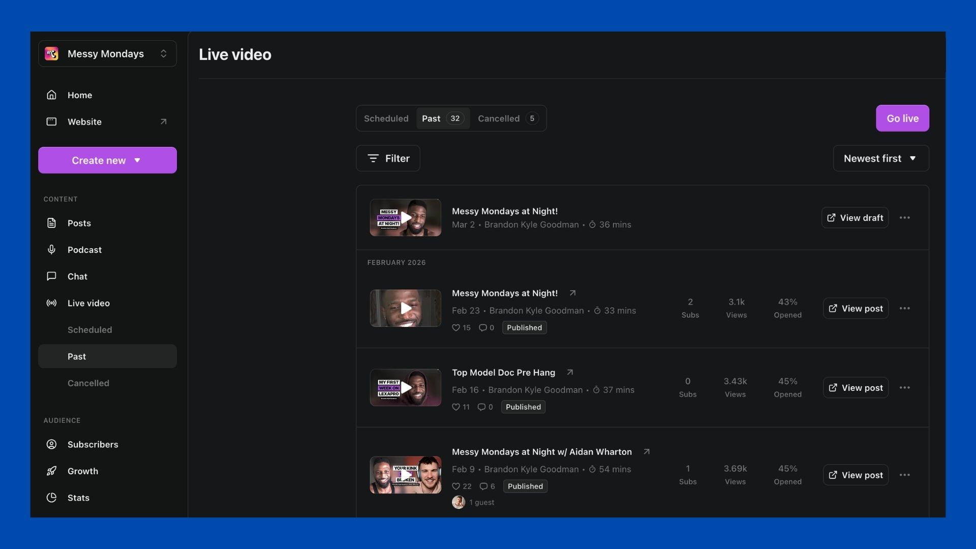 New on Substack: draft Notes, hide revenue stats, pin multiple posts ...