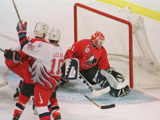 IHLC Results – 🇺🇸 United States 5-2 Canada 🇨🇦 – 12 Sep 1996 –  International Hockey Lineal Championship