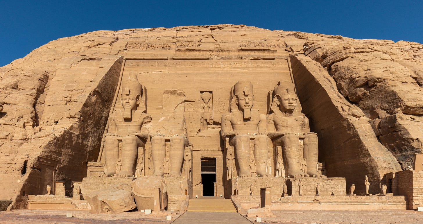 Templo de Ramessés II (Abul-Simbel) – Wikipédia, a enciclopédia livre