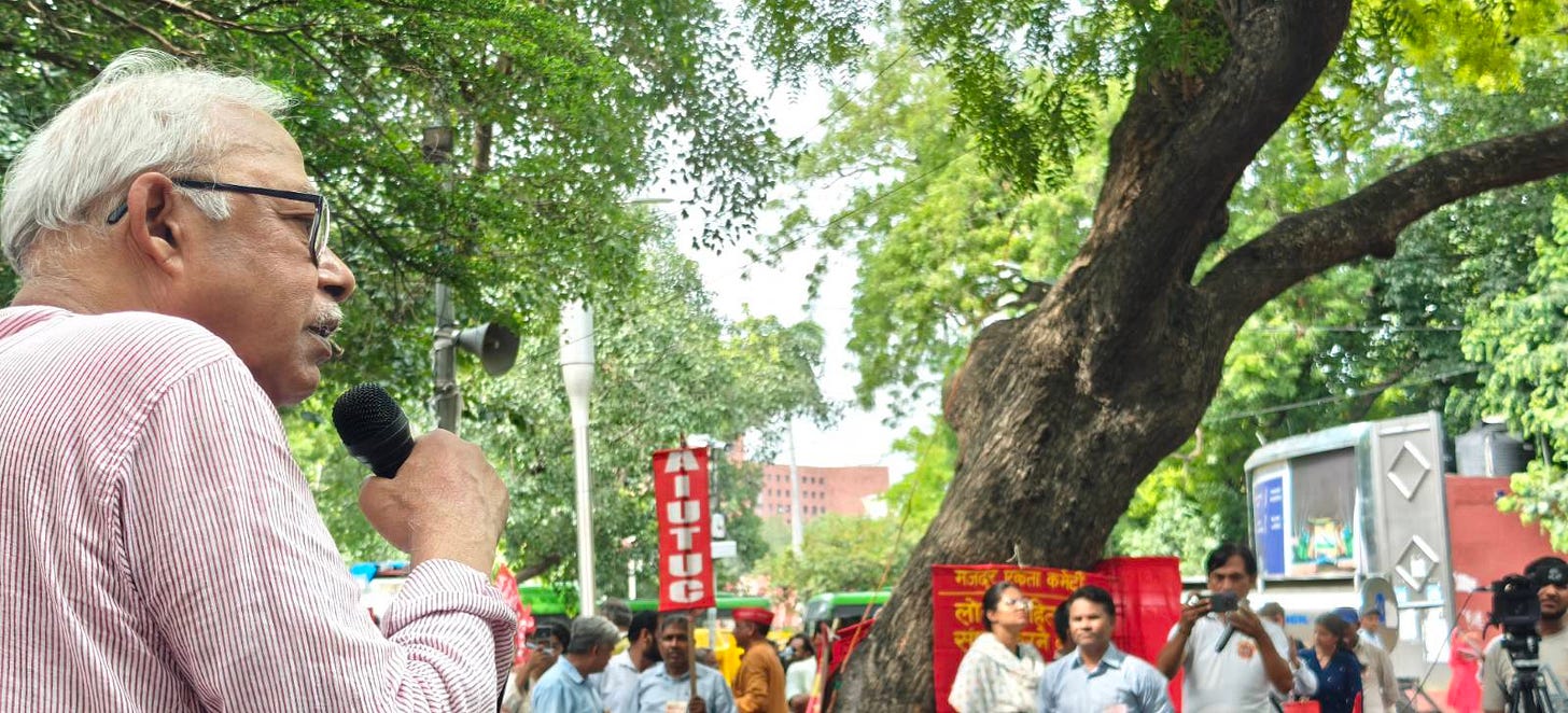 Millions of workers, farmers strike in India to protect their basic rights, livelihoods Millions of workers, farmers strike in India to protect their basic rights, livelihoods