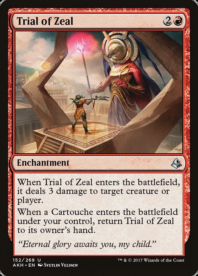 Trial of Zeal (Amonkhet #152)