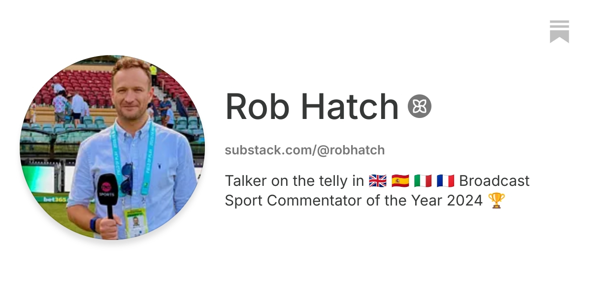 Rob Hatch | Substack