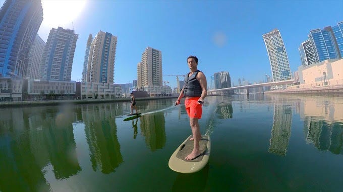 Efoil surfboarding in Dubai — Efoil surfboarding in Dubai