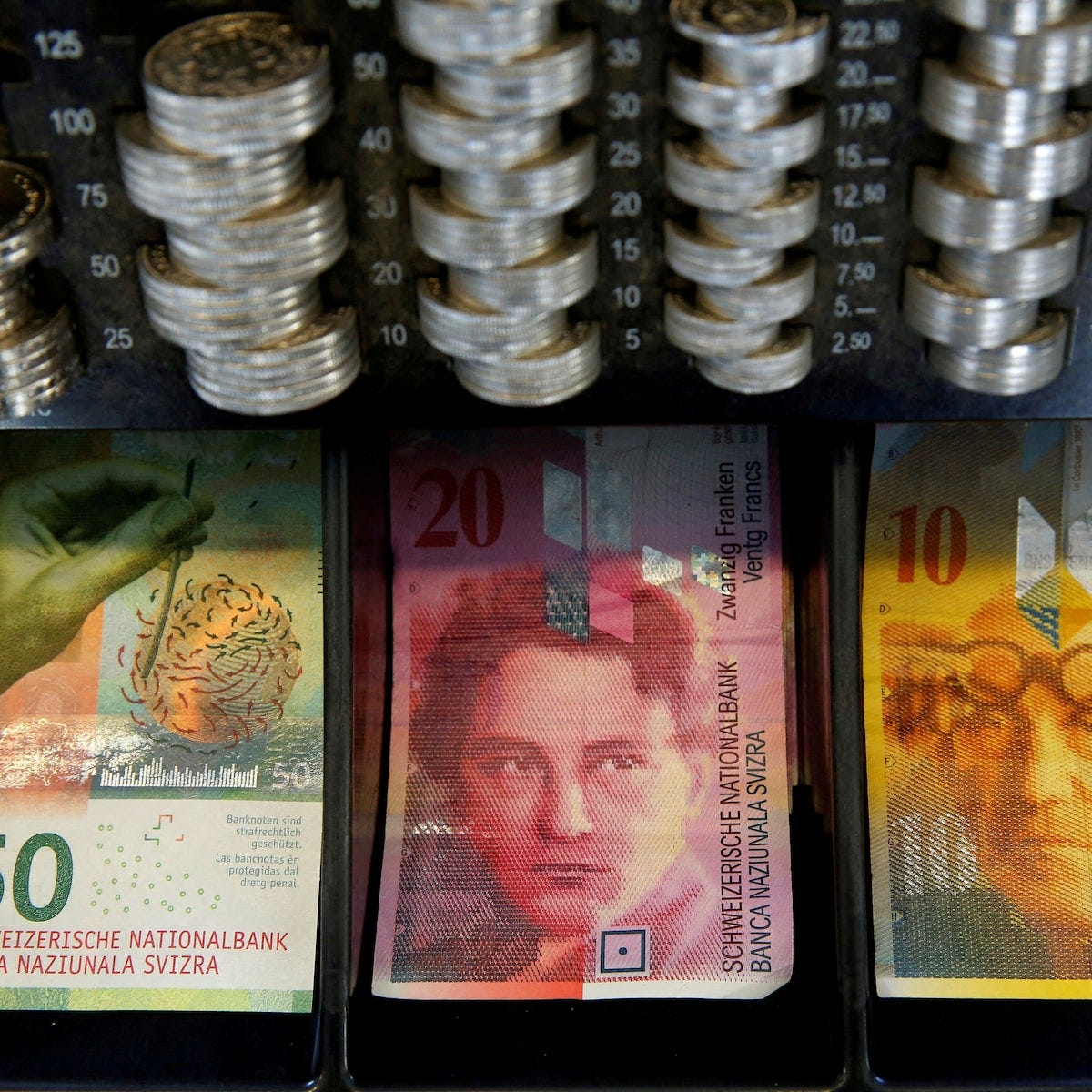 Swiss franc's surge on tariff turmoil pressures SNB to act | Reuters