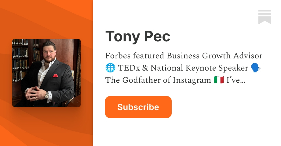 Tony Pec | Substack