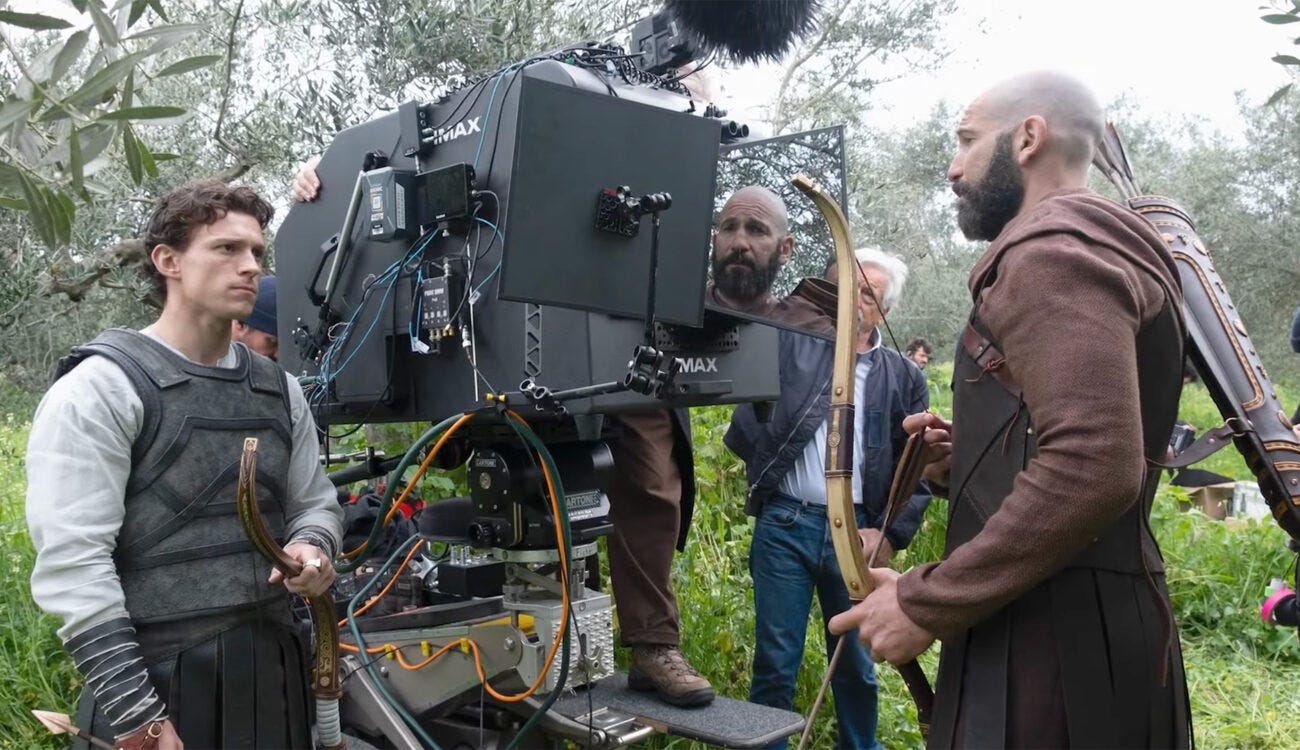 Cómo Christopher Nolan filmó La Odisea íntegramente en IMAX: Un vistazo a la nueva cámara Keighley | CineD Cómo Christopher Nolan filmó La Odisea íntegramente en IMAX: Un vistazo a la nueva cámara Keighley | CineD