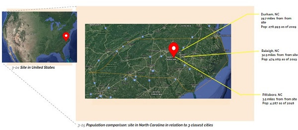 google earth map of north carolina