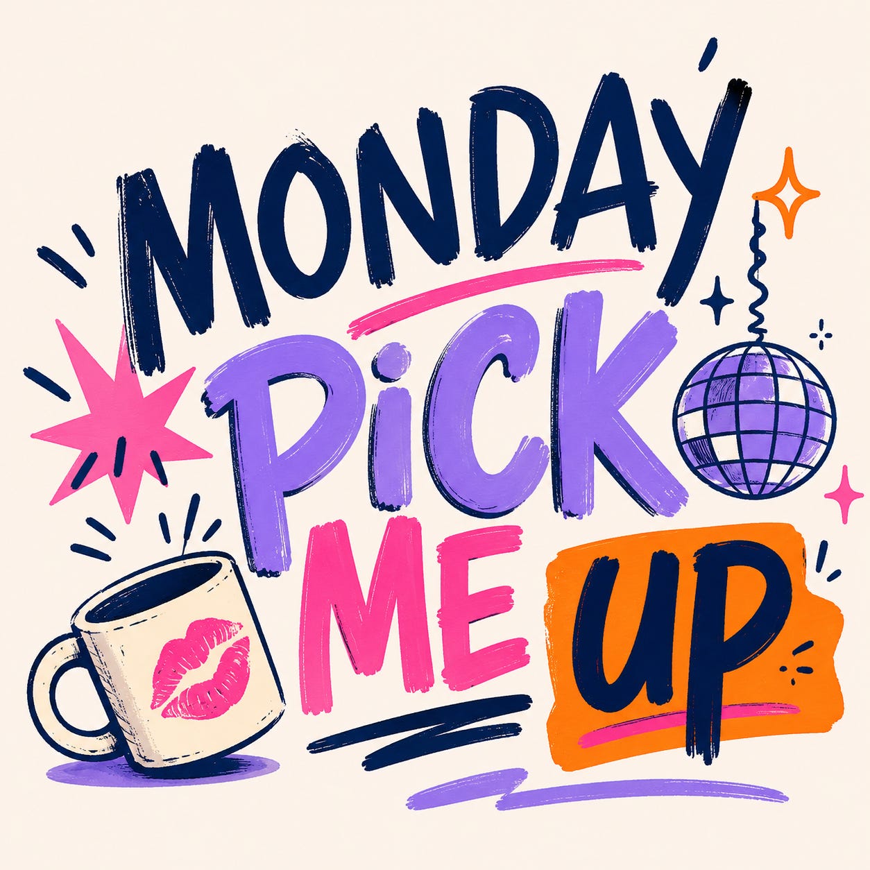 The Monday Pick Me Up logo