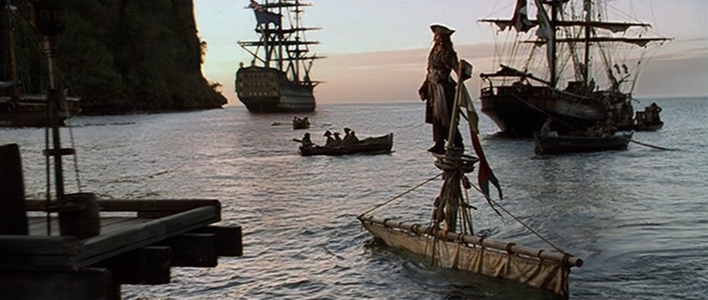 Pirates of the Caribbean: The Curse of the Black Pearl Movie Drinking Game