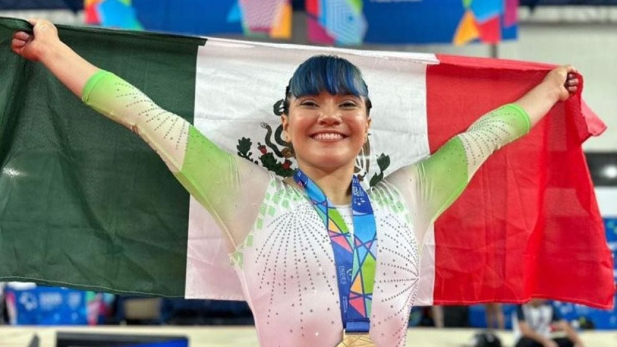 Alexa Moreno consigue la medalla de oro en la Copa del Mundo de Gimnasia en  Francia