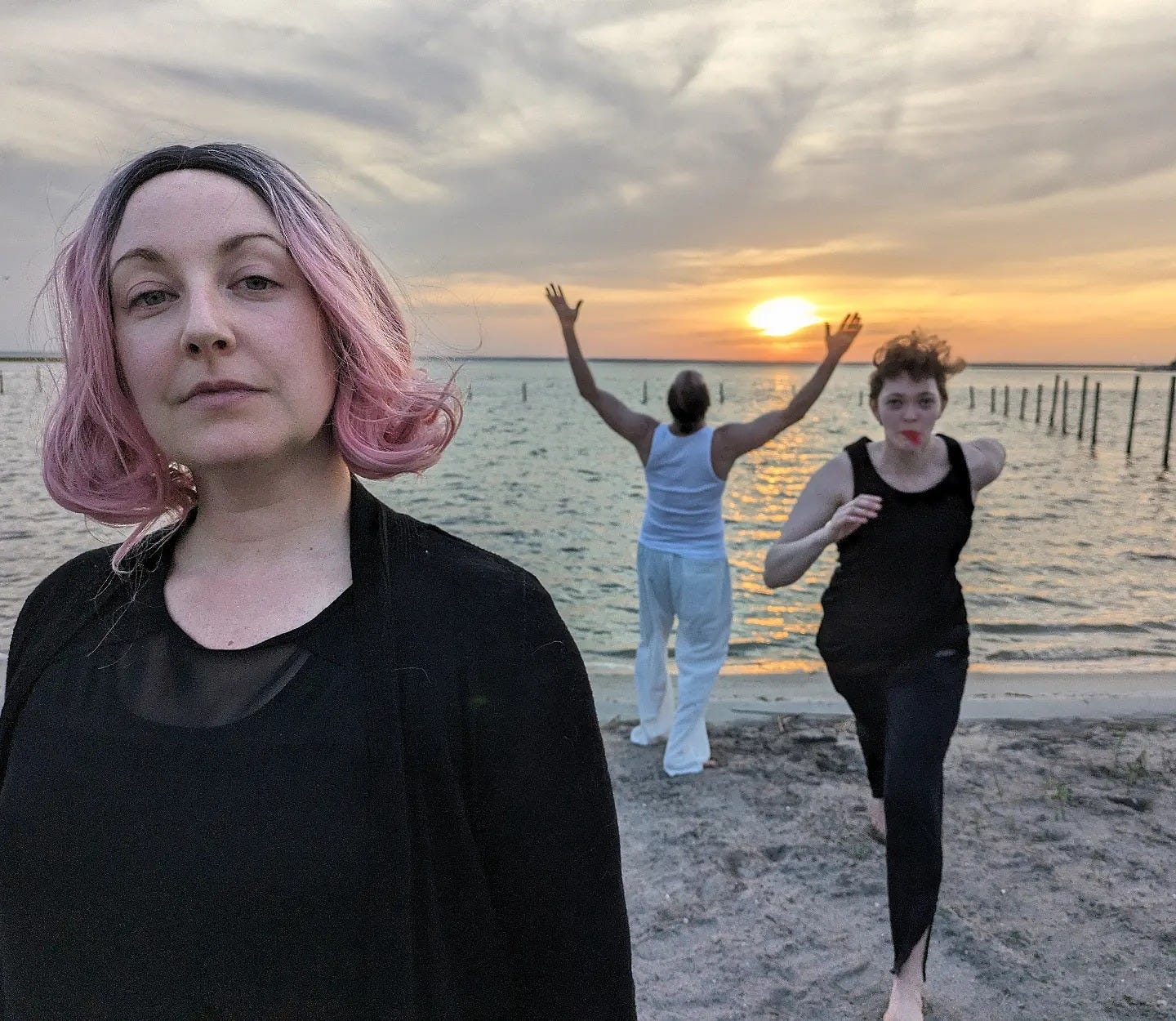 May be an image of 3 people and people practicing yoga May be an image of 3 people and people practicing yoga
