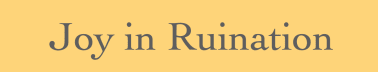 Joy in Ruination