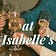 At Isabelle's