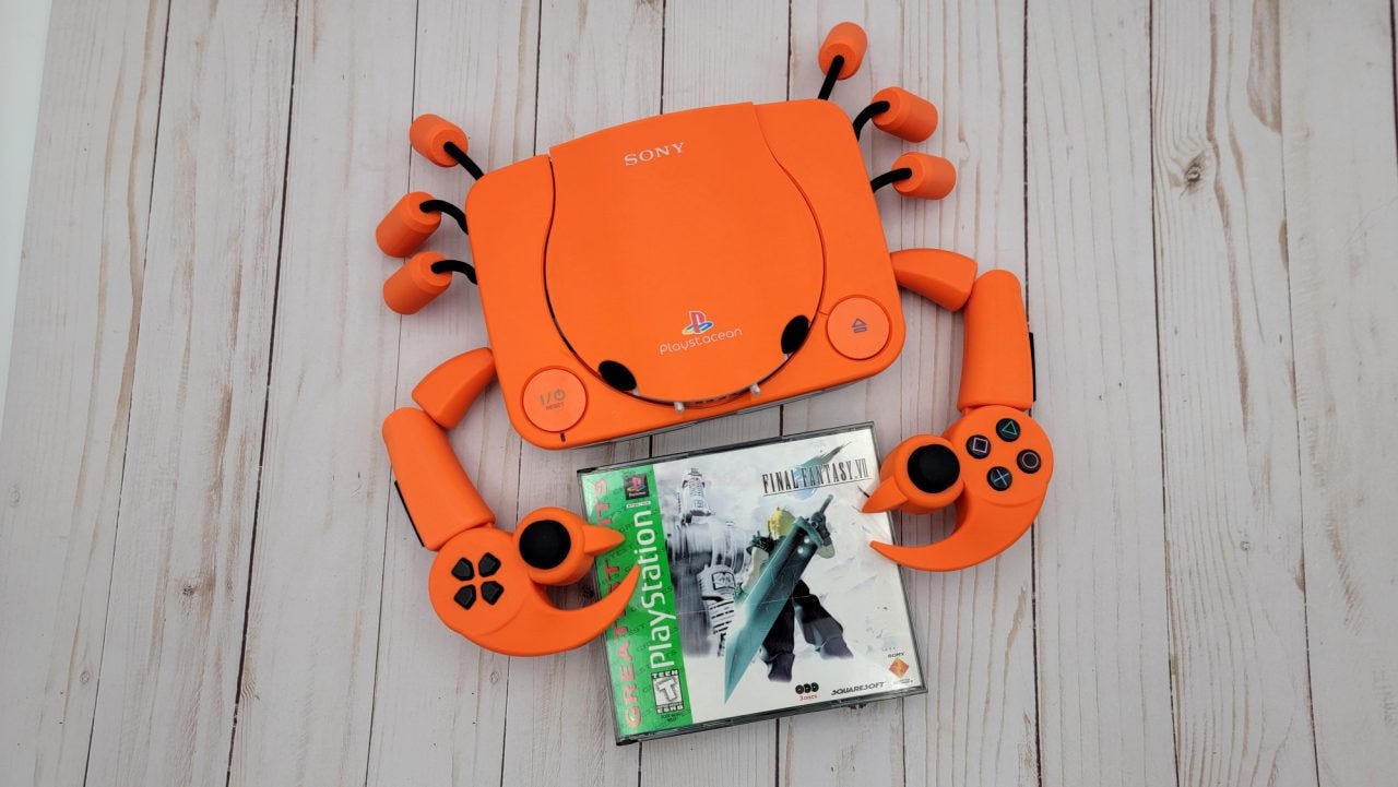 Definitely the cutest way to play Final Fantasy. Image via GingerOfOz