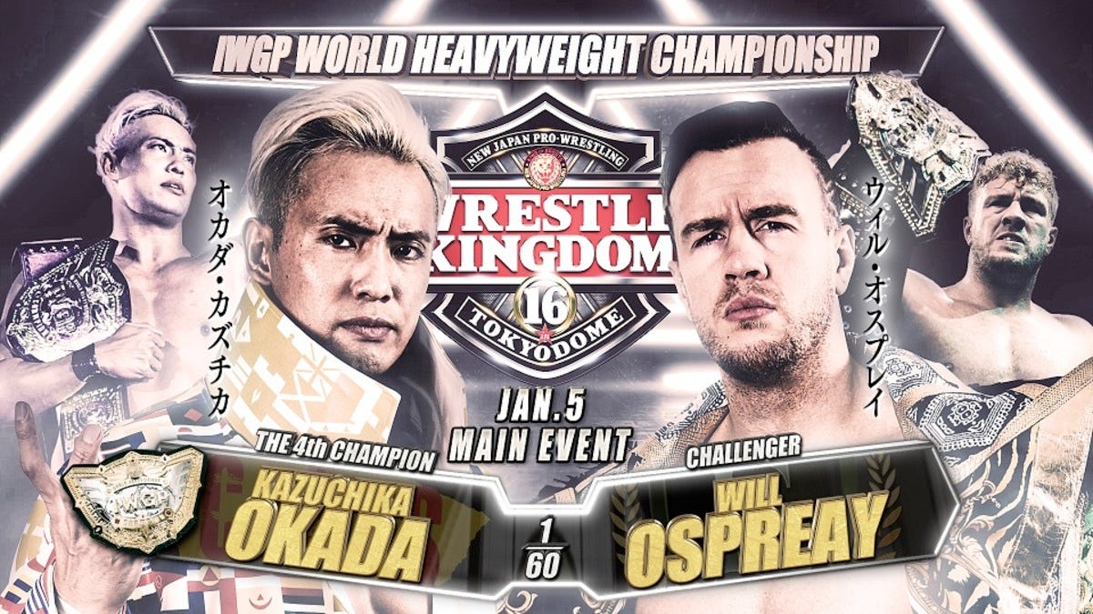 NJPW Wrestle Kingdom 16 night two live results: Okada vs. Ospreay - WON/F4W  - WWE news, Pro Wrestling News, WWE Results, AEW News, AEW results