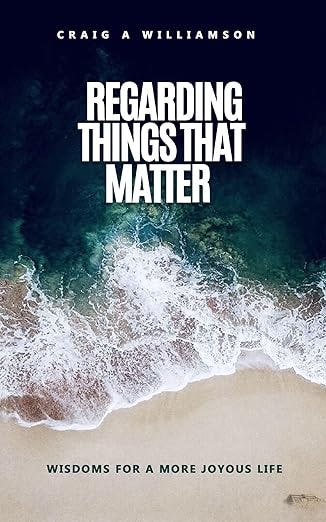 regarding things that matter - book cover