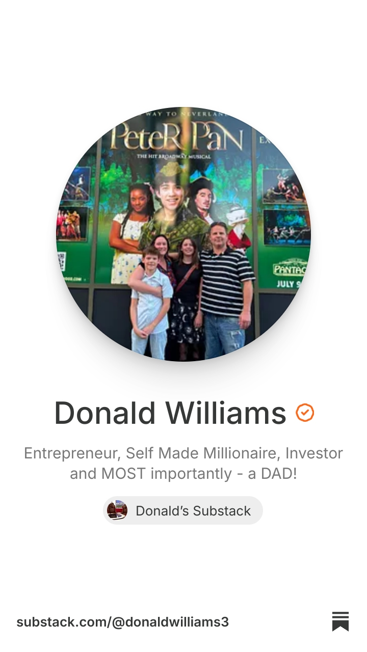 Donald Williams | Substack
