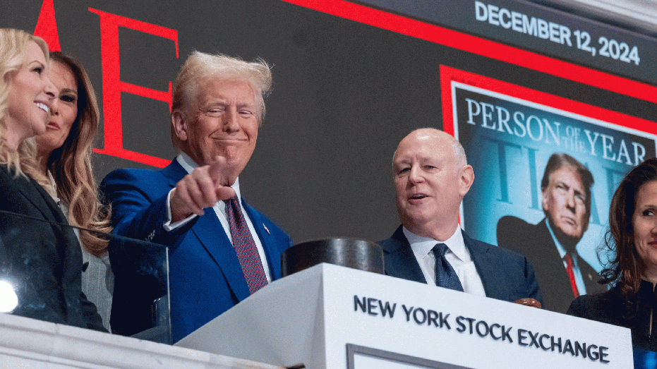 Trump rings opening bell at New York Stock Exchange | Fox Business