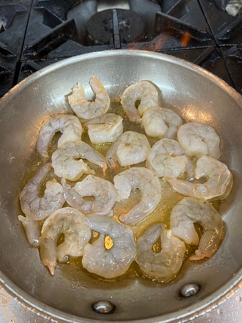 bring the oil up to temp, but don't allow it to smoke