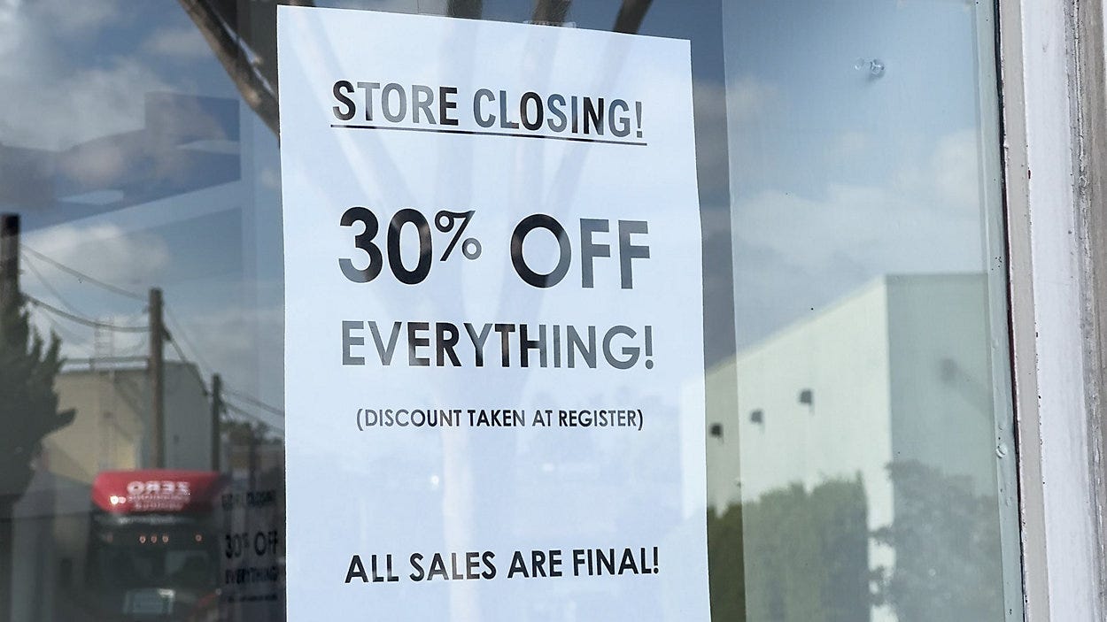 Financial challenges cause some small businesses to close