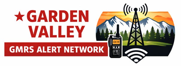 Community Emergency Volunteers & GMRS (radio) Alert Network