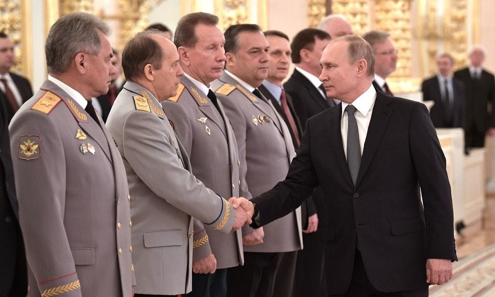 Vicious Blame Game Erupts Among Putin’s Security Forces Vicious Blame Game Erupts Among Putin’s Security Forces