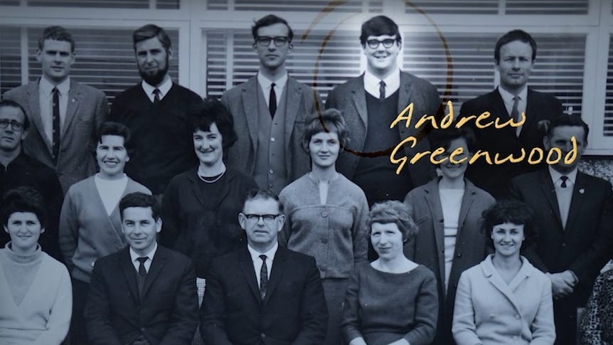 Science teacher Andrew Greenwood spoke in a 2020 documentary, explaining he was told to “keep quiet”. (Australian Story)