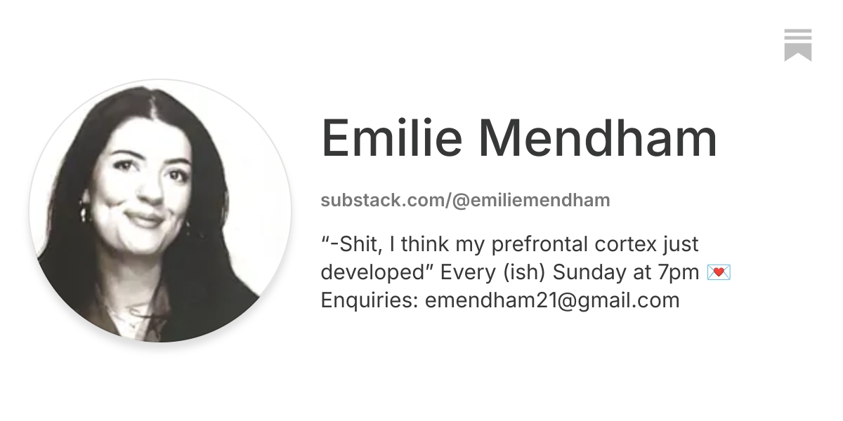 Emilie Mendham | Substack