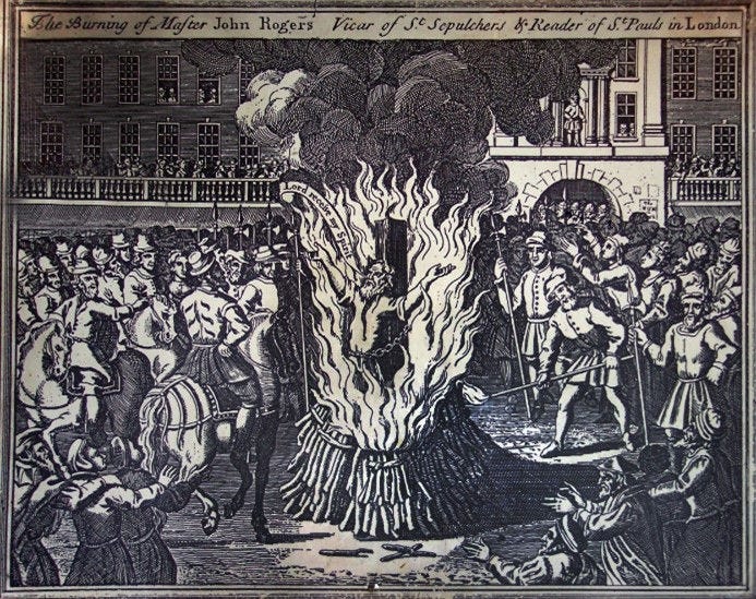 On This Day: Burnt for his Beliefs On This Day: Burnt for his Beliefs