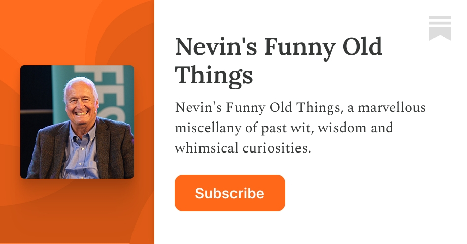 Stoppard and Stoppardianism - Nevin's Funny Old Things