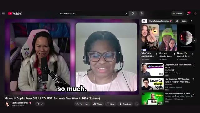 YouTube course: Microsoft Copilot Wave 3 Full Course with Sheree Brockington YouTube course: Microsoft Copilot Wave 3 Full Course with Sheree Brockington