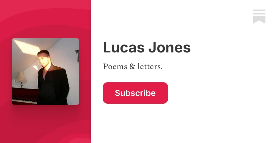 Lucas Jones | Substack