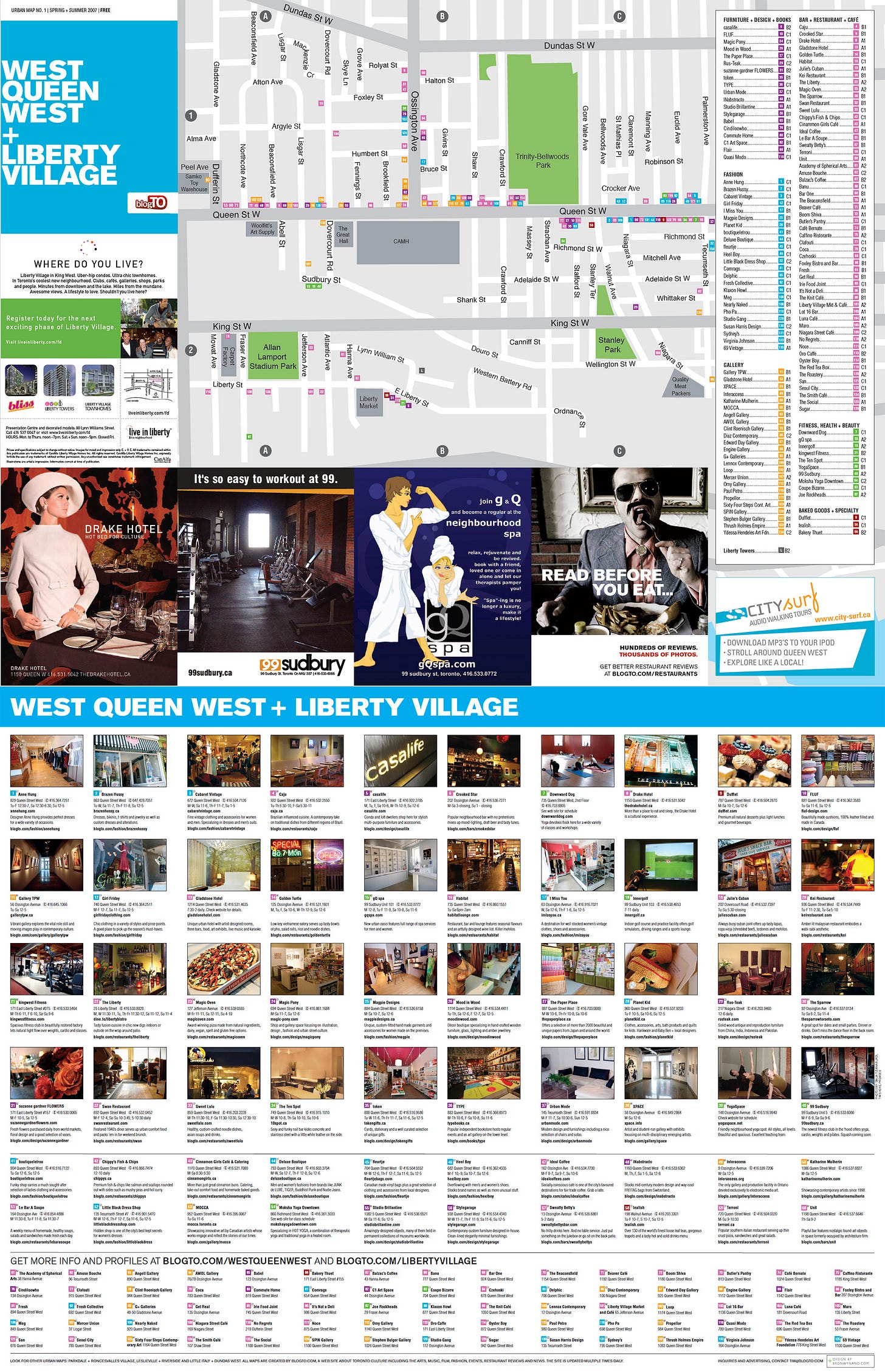 blogto maps