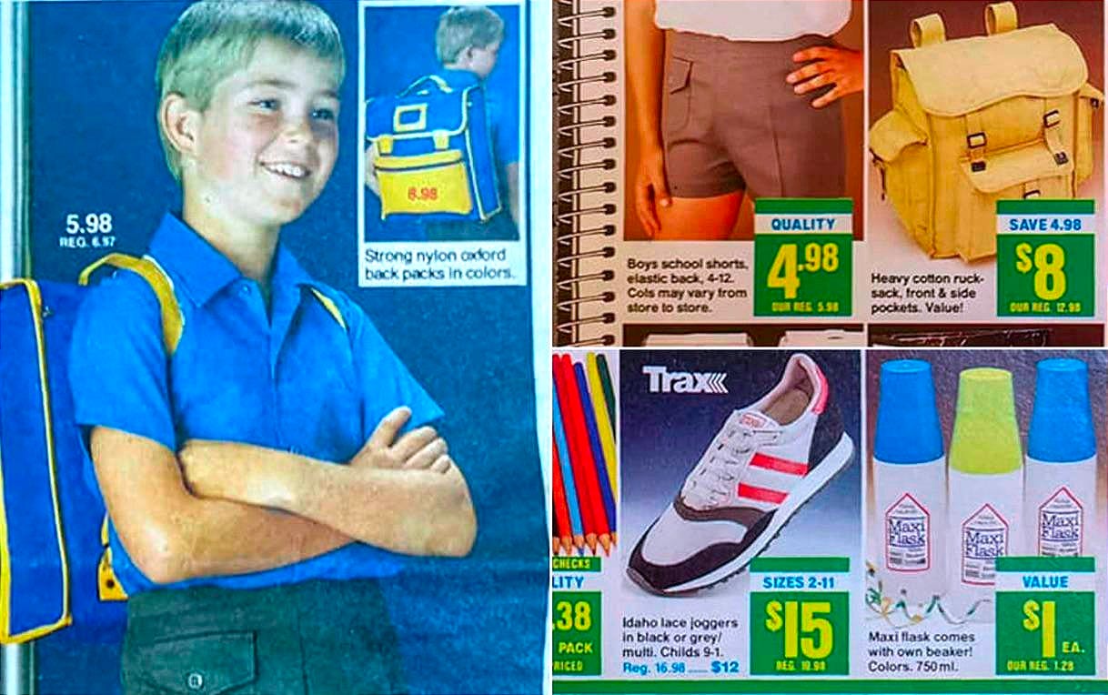 K-Mart Back To School Advertisement : r/The1980s