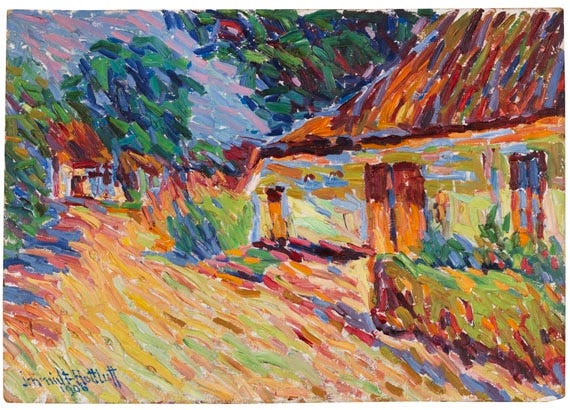 Karl Schmidt-Rottluff | Straße im Norden (1906) | MutualArt