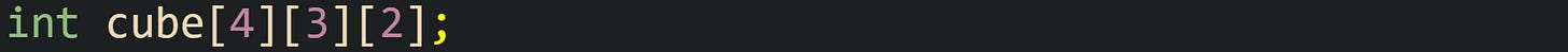 int cube[4][3][2];