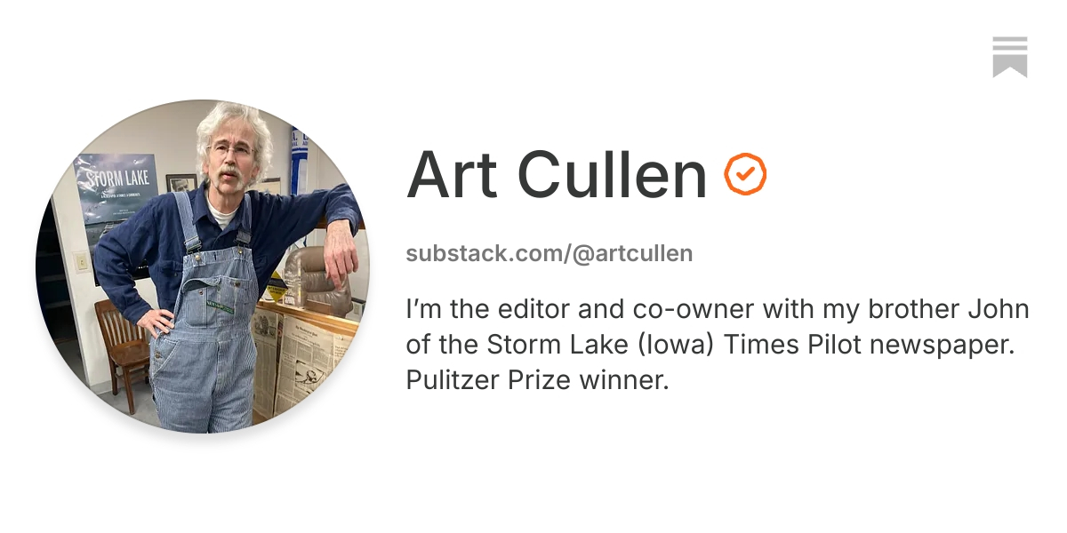 Art Cullen | Substack