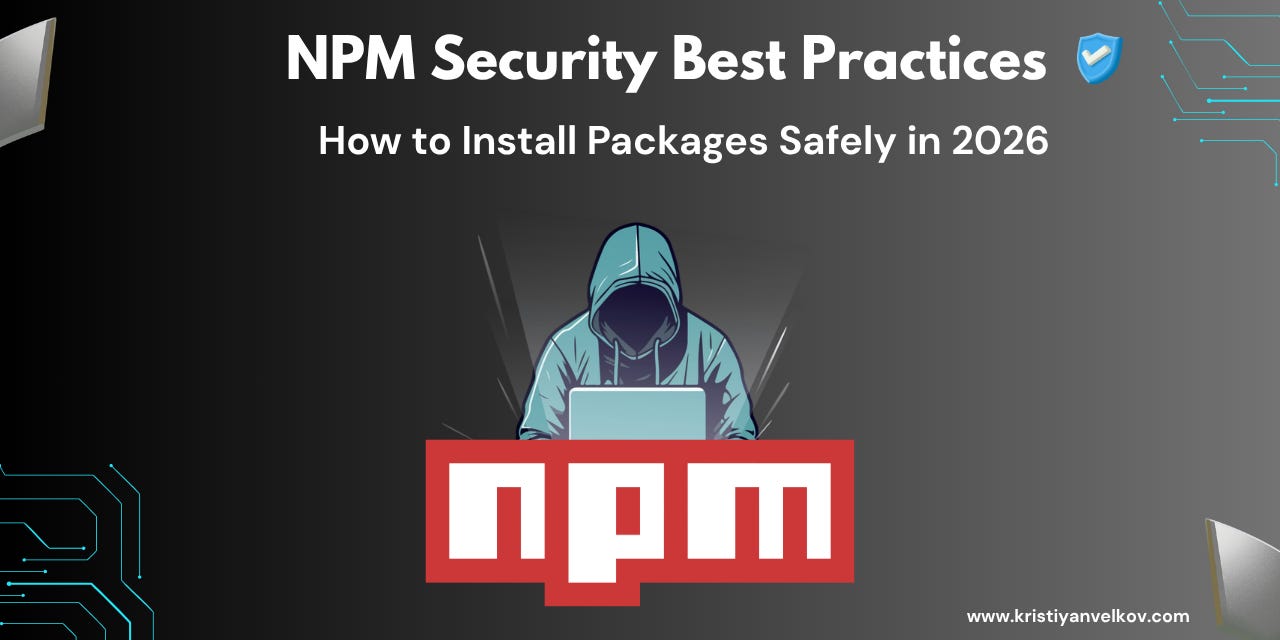 NPM Security Best Practices: How to Install Packages Safely in 2026
