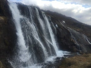 Waterfalls we saw at "The Secret Spot"