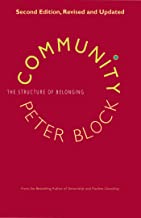 Community: The Structure of Belonging Community: The Structure of Belonging