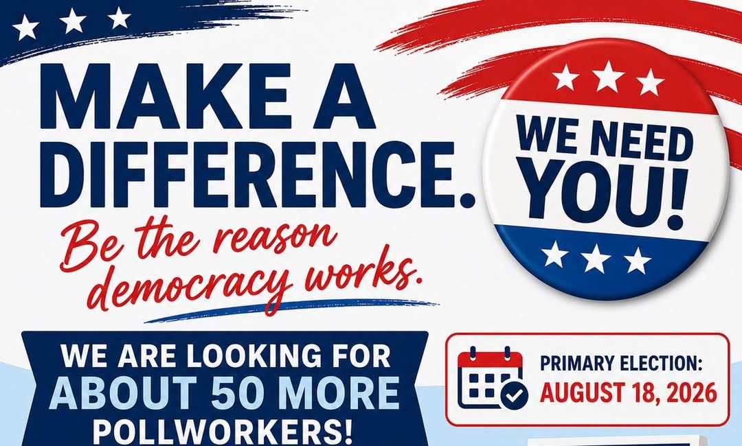Manatee County Seeks 50 Poll Workers Ahead of August Primary Election