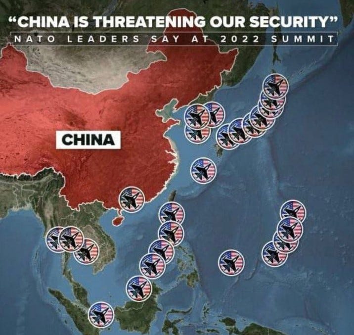Pentagon Is Still The World's Biggest Bully Despite China's Taiwan Show -  Empire Diaries