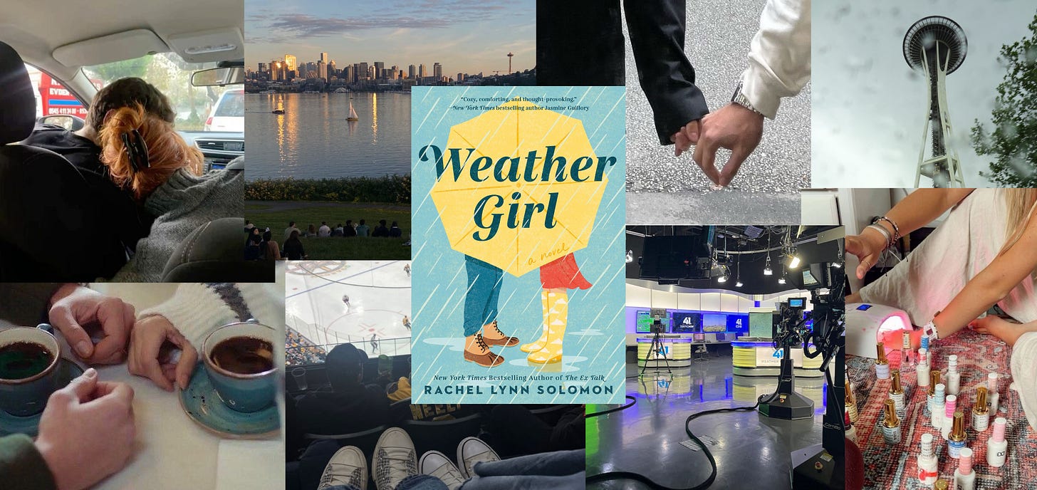 Weather Girl moodboard